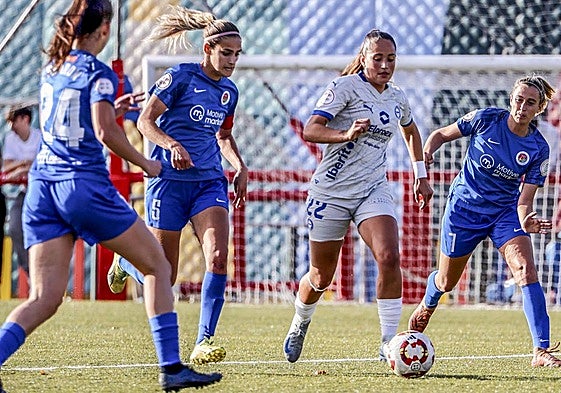 Las albiazules se verán las caras con el Getafe hoy en Ibaia.