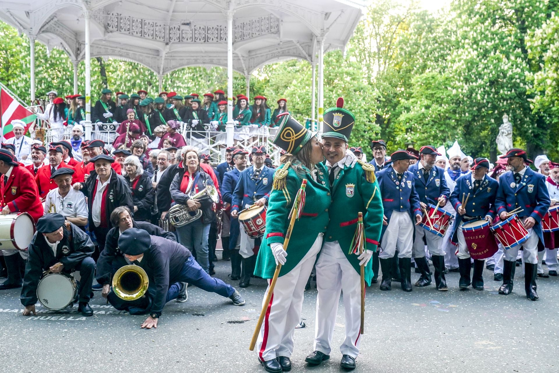 Las mejores imágenes de la Tamborrada vespertina