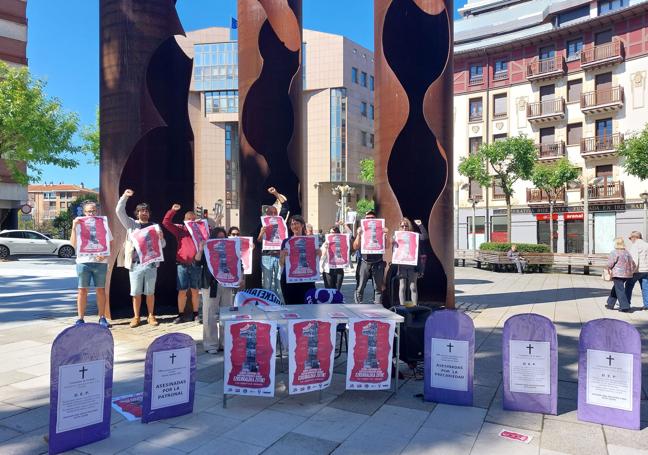 Presentación de la campaña en Barakaldo.