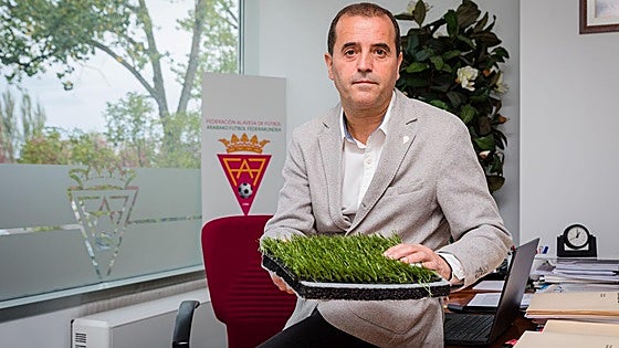 Kepa Arrieta seguirá al frente de la Federación Alavesa de Fútbol