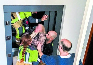 «Me siento como si hubiese estado un año en el ascensor»