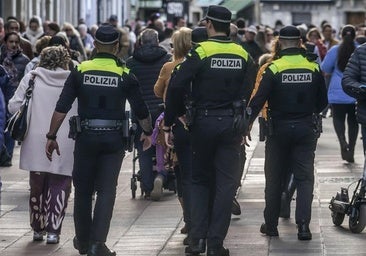 3 detenidos en Vitoria en 5 horas por asaltar a peatones