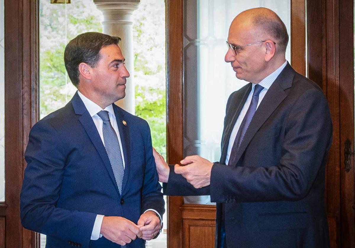 Pradales explota su vena europeísta