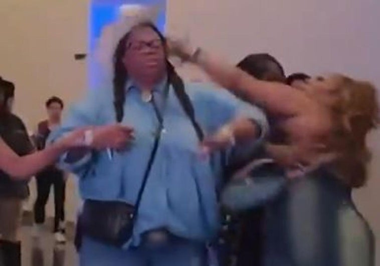 Puñetazos y empujones entre varias mujeres en la zona VIP de un concierto de Beyoncé