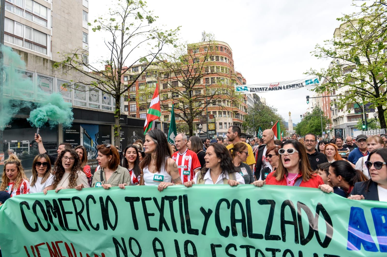 Las manifestaciones por el 1 de mayo, en imágenes