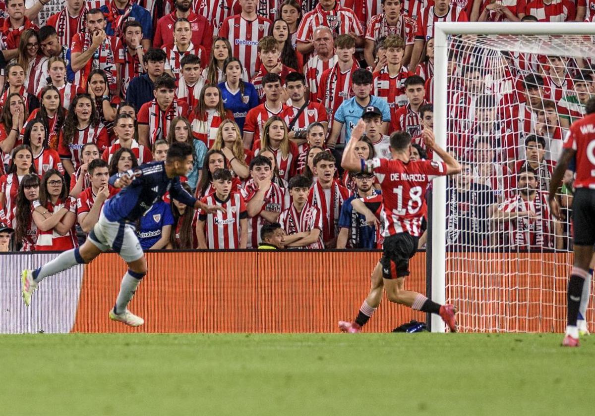 El cabezazo de Casemiro que dio comienzo al descalabro del Athletic