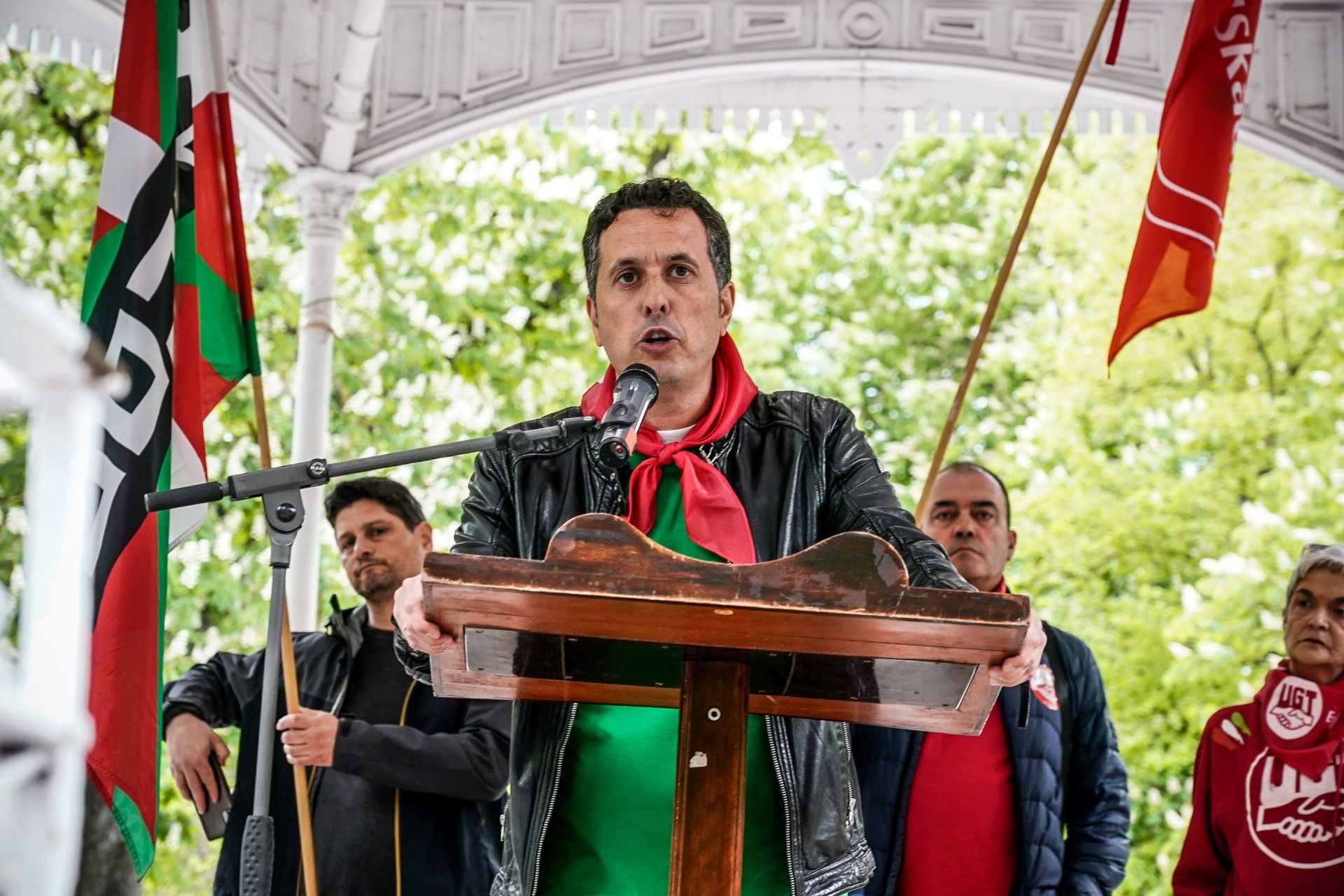 Las imágenes del 1 de mayo en Vitoria