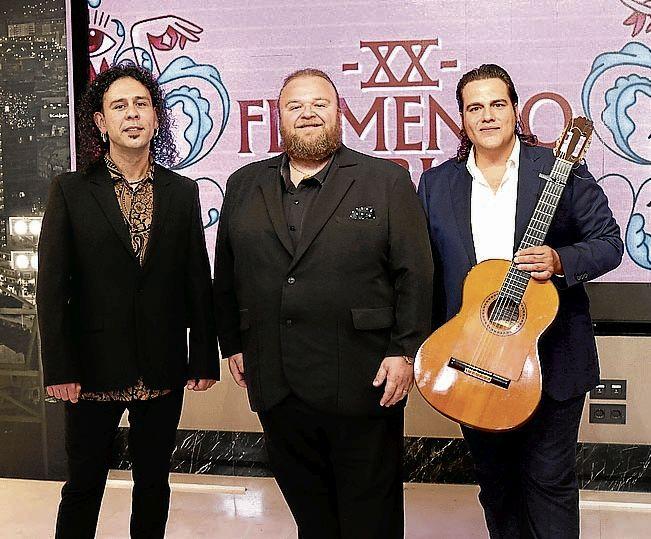 Darío Campos, Ezequiel Benítez y Paco León.