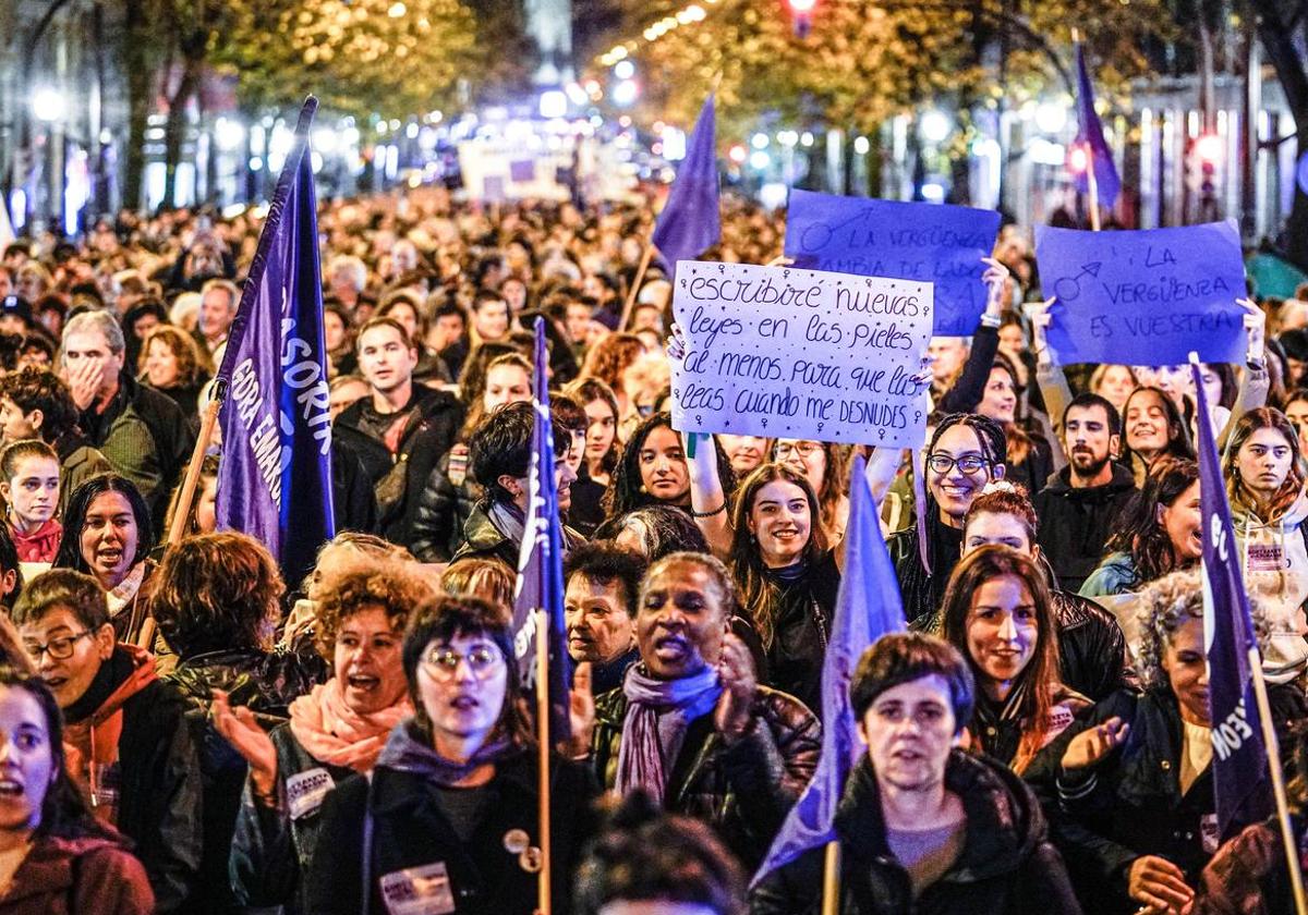 Las denuncias por violencia machista caen en Euskadi pero aún se registran 18 al día