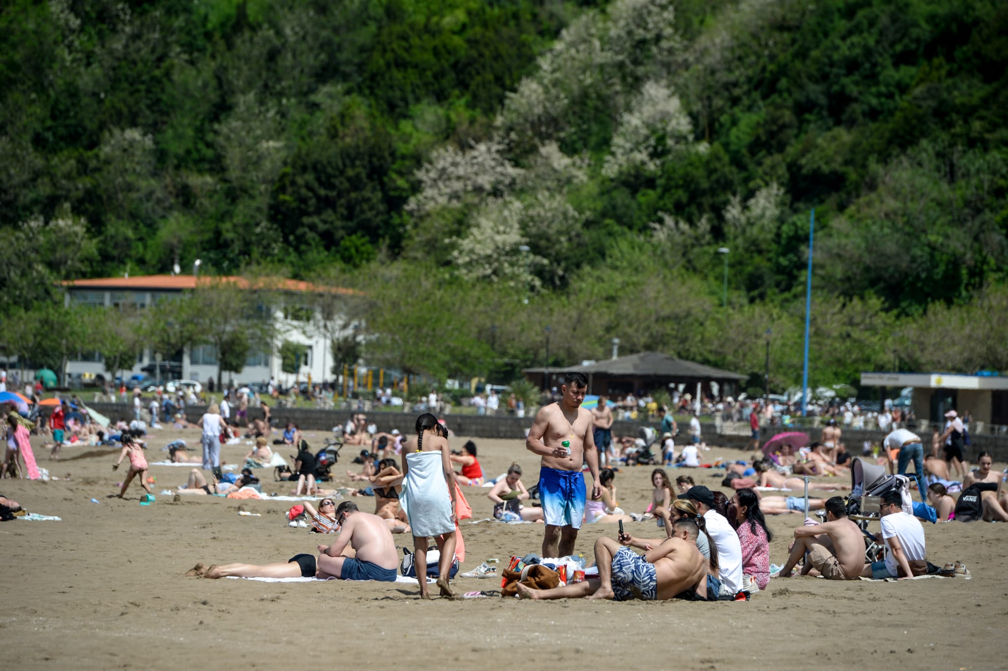 Primer día de playa en Bizkaia