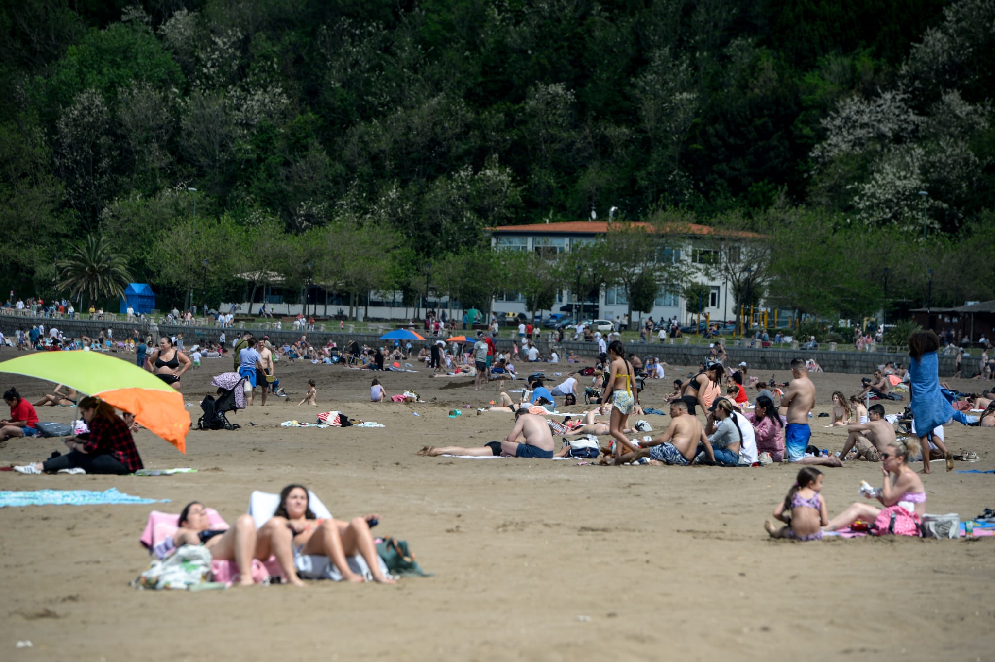 Primer día de playa en Bizkaia