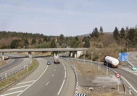 El accidente se ha producido en la autopista AP-68.