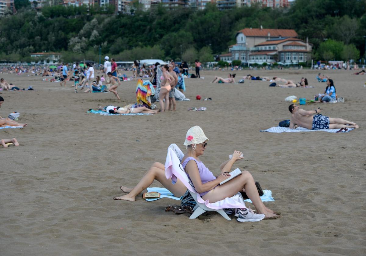 Primer día de playa en Bizkaia