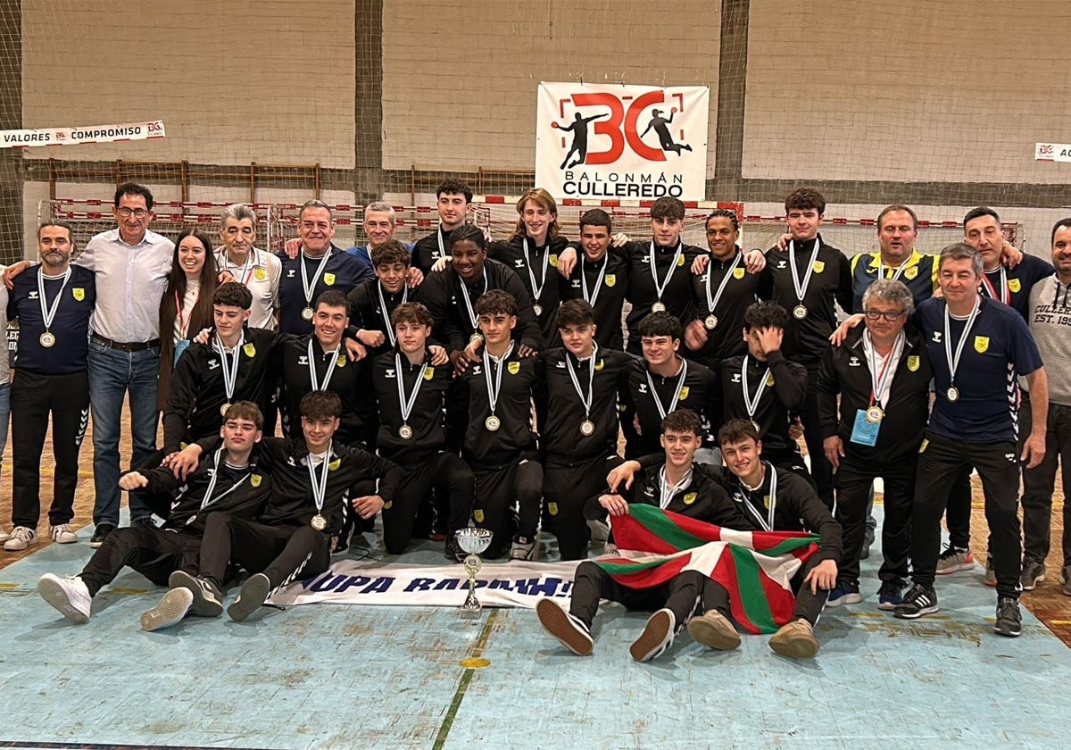El juvenil del CB Barakaldo logra el hito de clasificarse al Top 8 de España