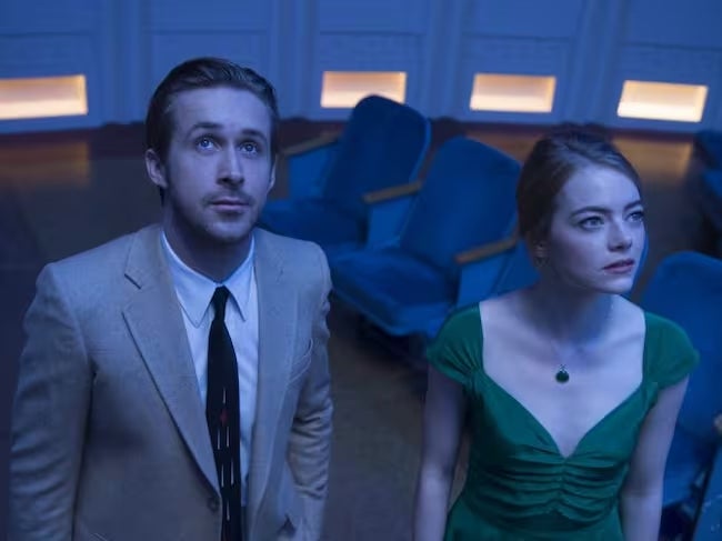 'La La Land' filmaren bi protagonistak.