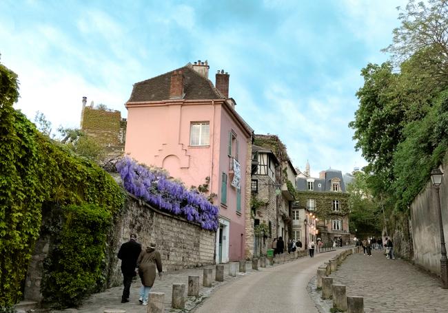 Montmartre conserva aún el regusto a pueblecito que enamoró a la bohemia