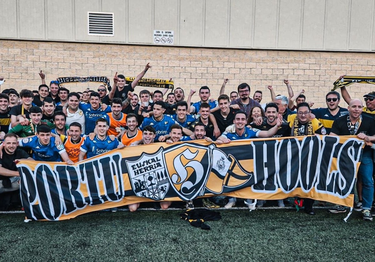 El Portugalete sella el segundo puesto y la clasificación a la próxima Copa del Rey