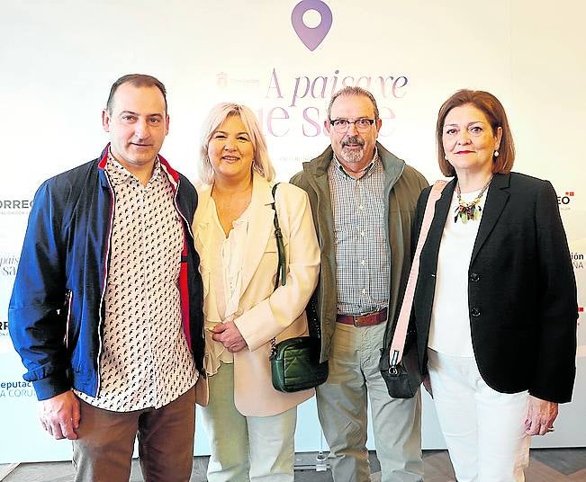 Ricardo Fernández, Sofia Adán, Alfredo Trancho y Esther de la Calle.