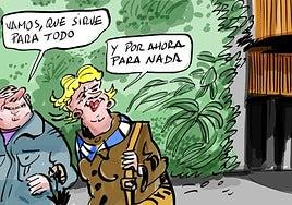 La viñeta de Cerrajería sobre la tercera planta multiusos del Europa