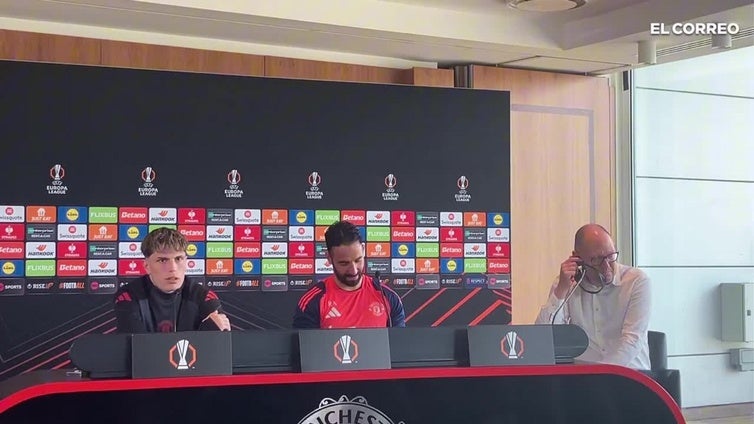 Garnacho, jugador del Manchester United, y el mensaje que le mandó Patxi Alonso