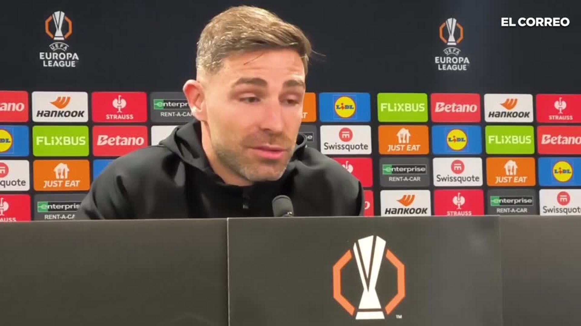 Yeray, sobre la ausencia de los tres máximos goleadores en Manchester