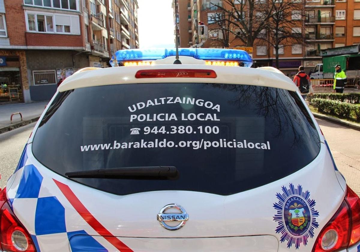 La Policía de Barakaldo detiene a un varón que se dio a la fuga