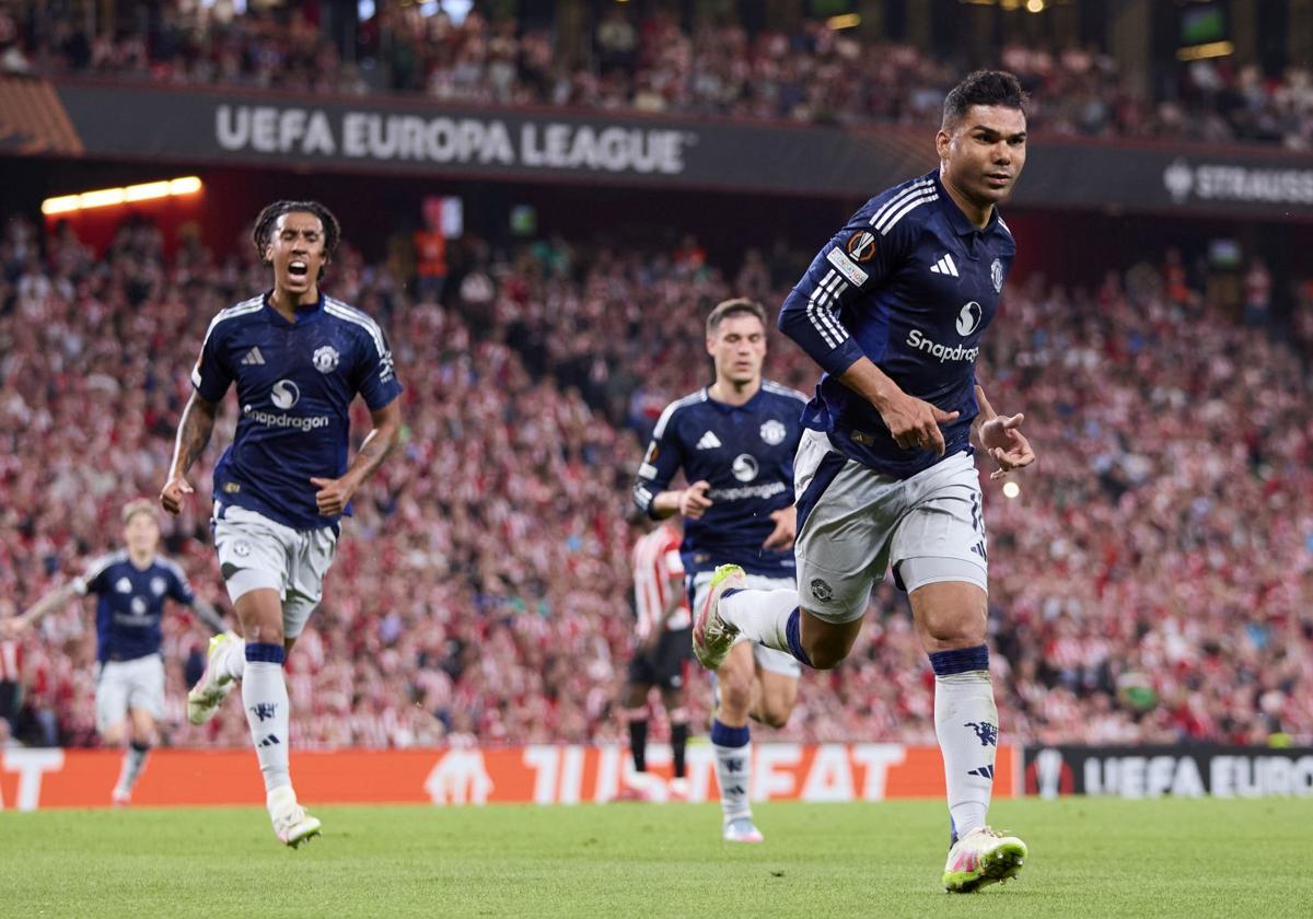 Casemiro, el sustento del Manchester United