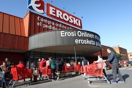 Establecimiento de Eroski en la localidad vizcaína de Leioa