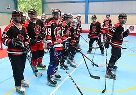 El club mirandés lidera el hockey línea amateur de Castilla y León.