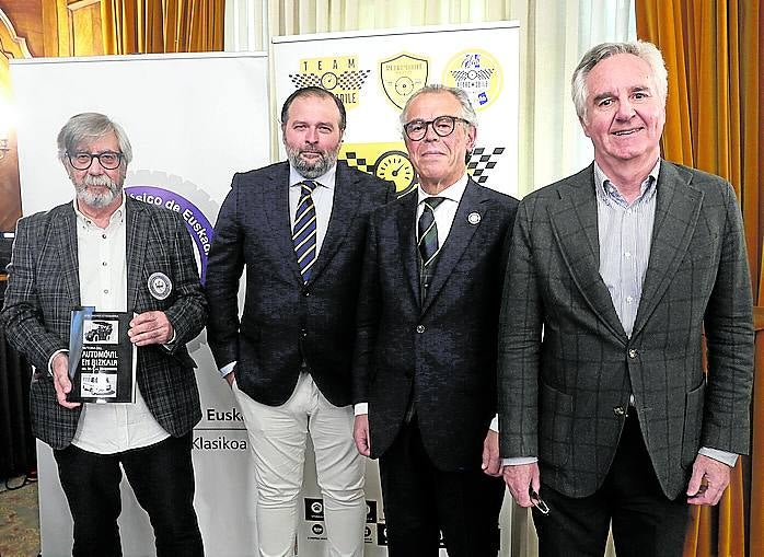 Koldo Ortiz de Vallejuelo, Borja Atutxa, José Andrés Etxebarria y Luis Eguiluz.