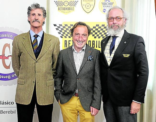 Fernando Aburto, Álvaro Díaz de Lezana e Iñigo Odriozola.