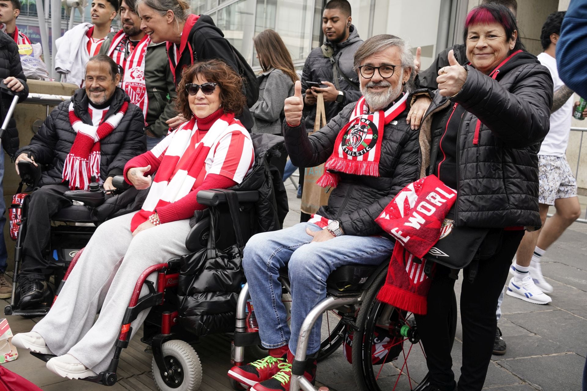 Todas las imágenes de la previa del Manchester United-Athletic
