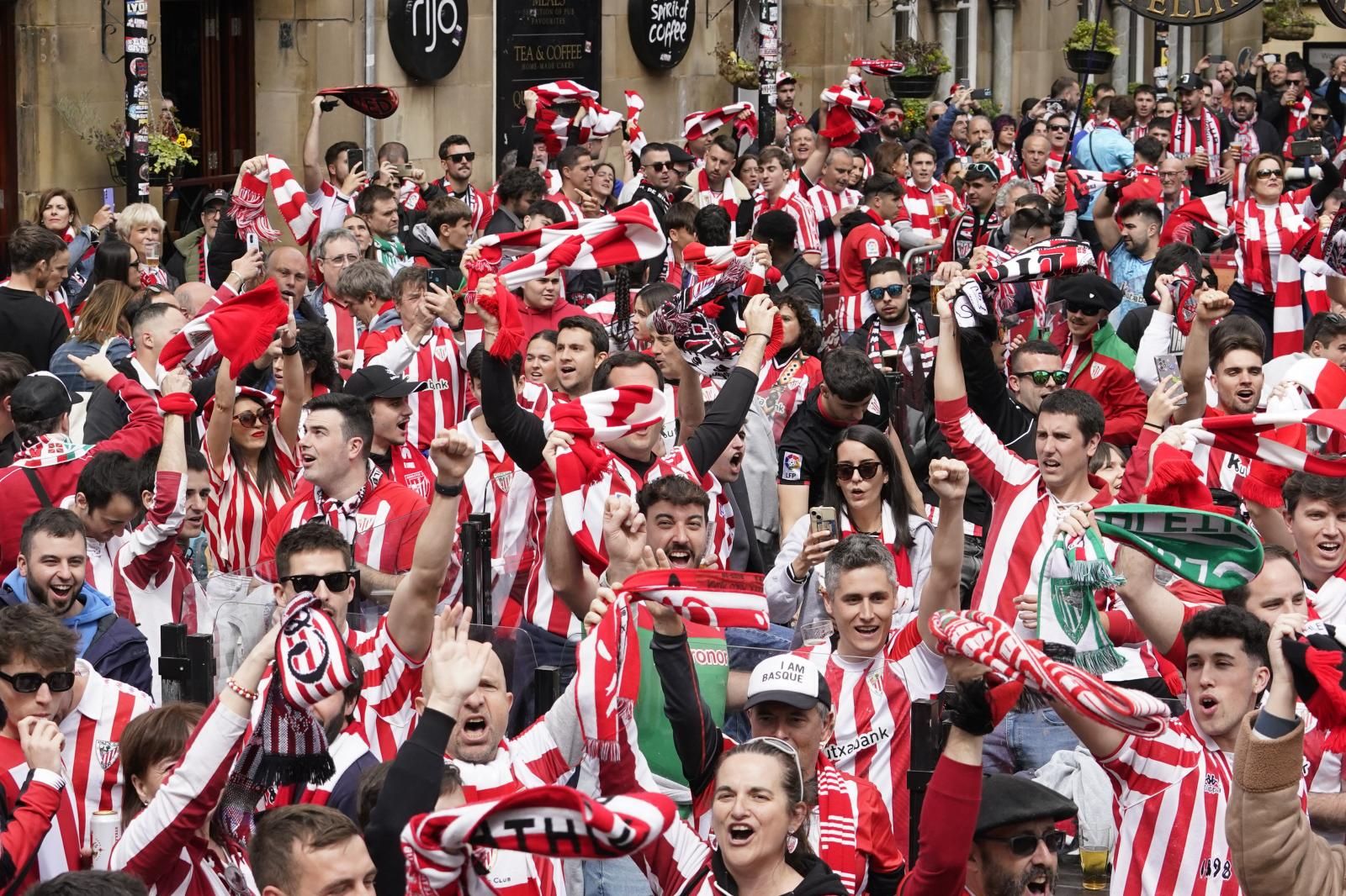 Todas las imágenes de la previa del Manchester United-Athletic