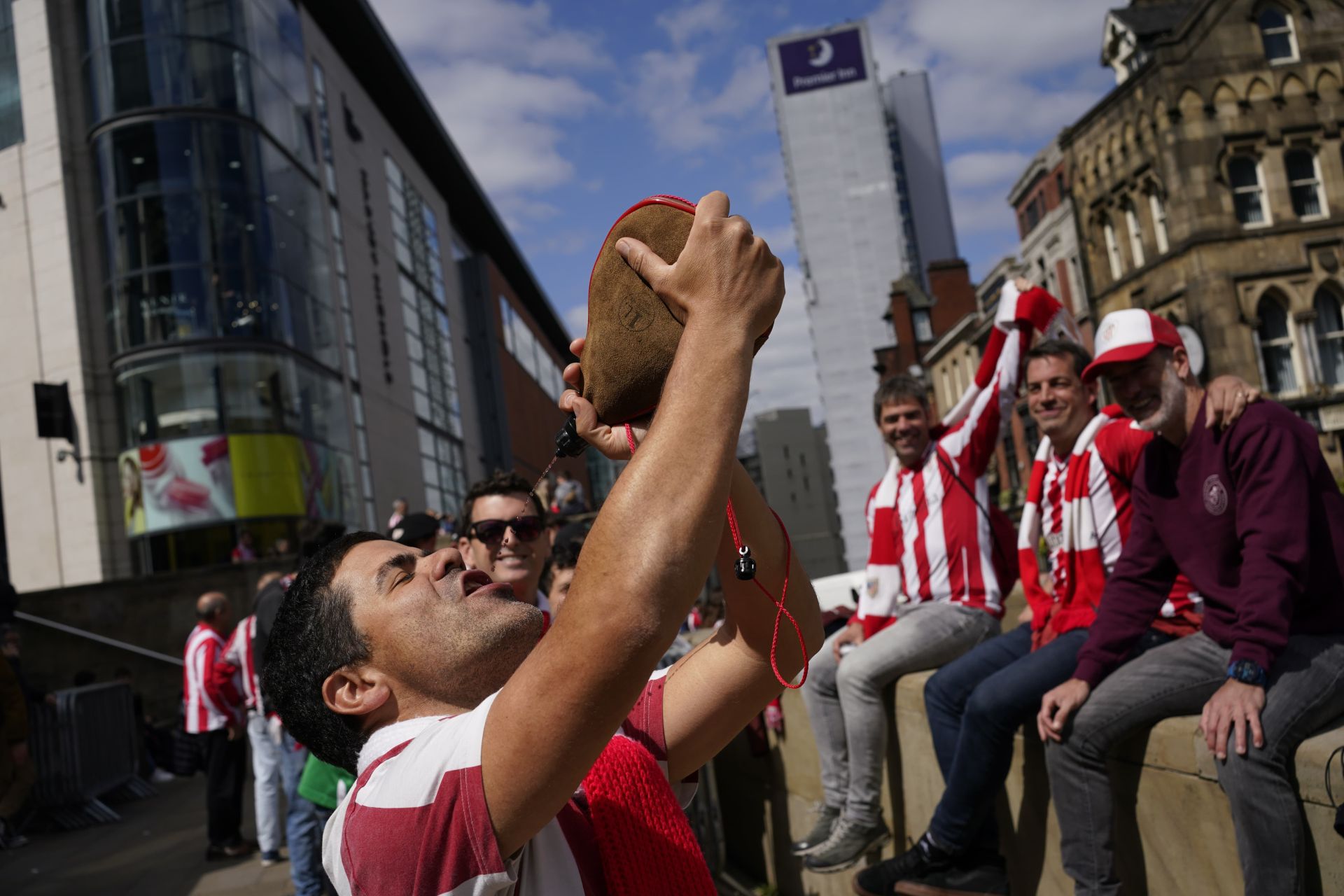 Todas las imágenes de la previa del Manchester United-Athletic