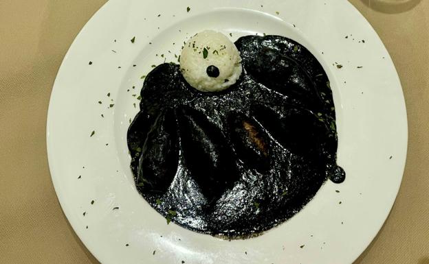 Txipirones en su tinta.