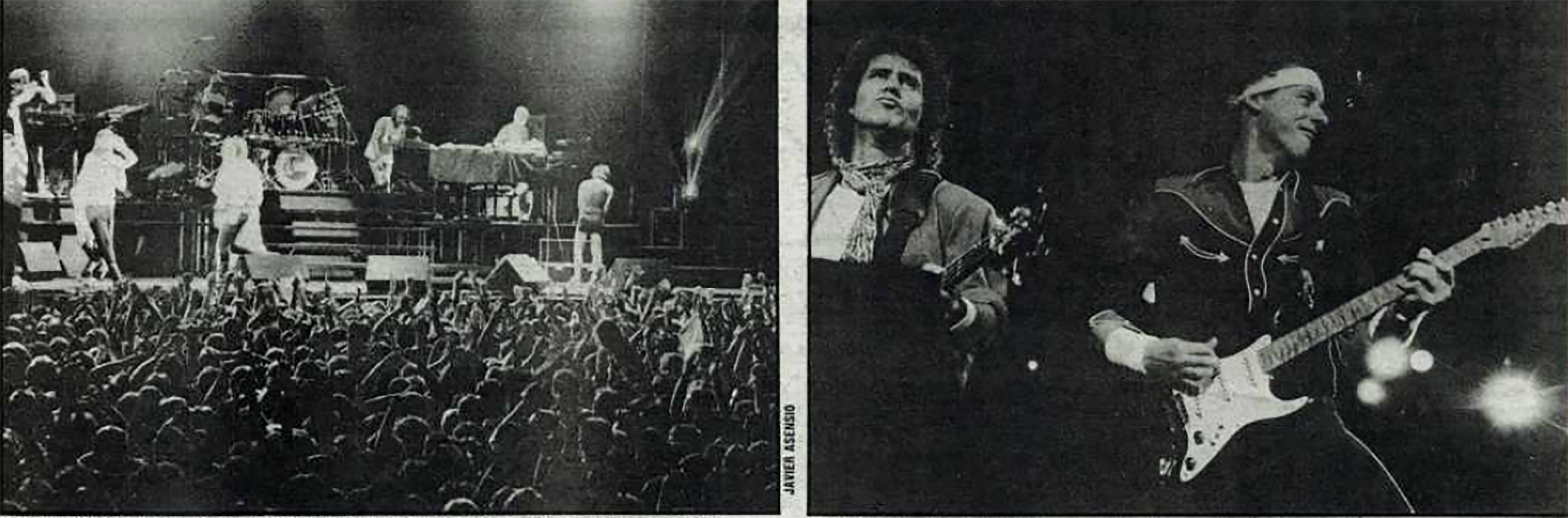 ¿Viste a los Dire Straits en el 85?