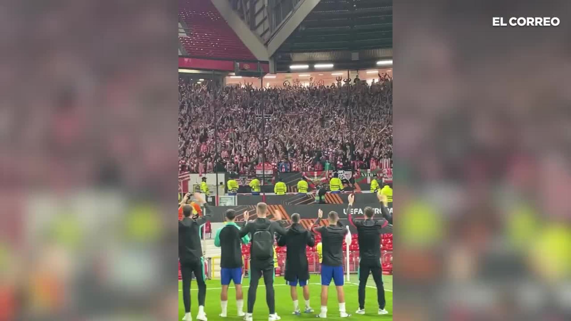 La impresionante despedida entre la afición y el Athletic