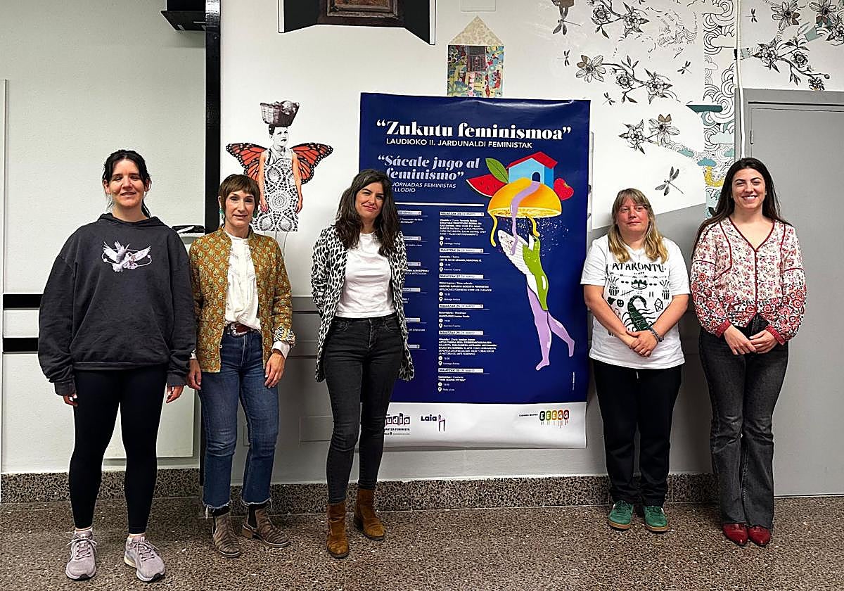 Teatro, monólogos y charlas en las Jornadas Feministas de Llodio