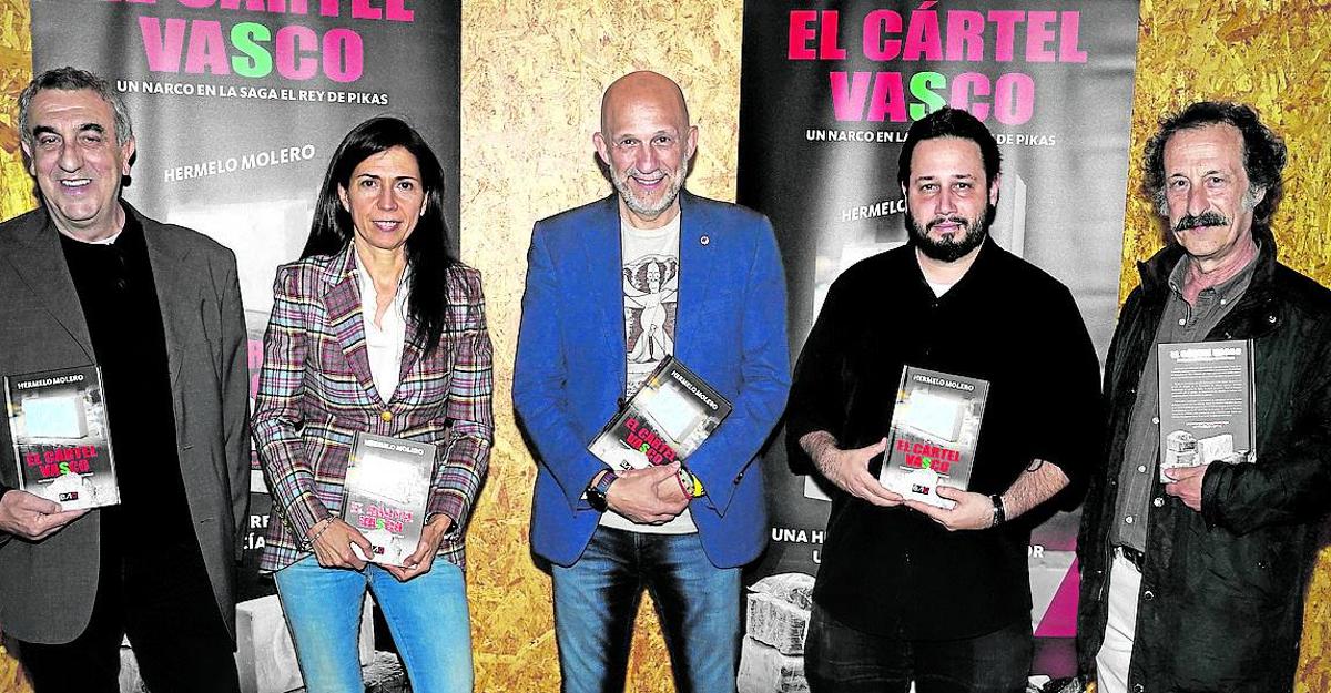 Mariano Remiro, Ainhoa de las Heras, Hermelo Molero, Mikel Aguirre y Gontzal Azkoitia.