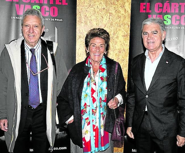 Juan Infante, María Jesús Galarza y Marcos Muro.