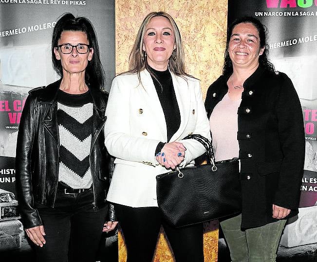 Silvia Etxebarria, Soraya Pérez y Mari Carmen Rodríguez.