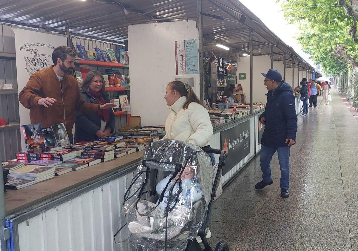 Arranca la feria del libro en Santurtzi