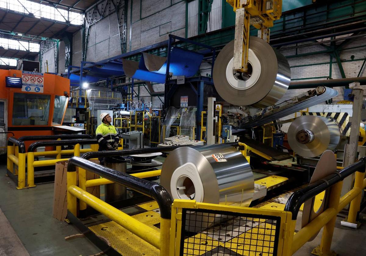 El apagón causó daños en la producción de un tercio de las empresas vizcaínas del metal