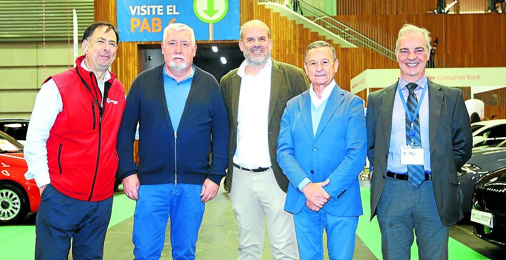 Txus González, Gonzalo García, Asier Guardeño, Martín Roque y Sergio Prieto.