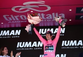 Roglic es el nuevo líder del Giro.