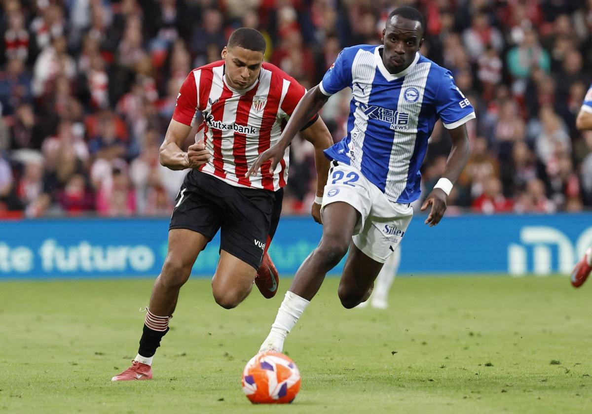 El susto de Diarra tras el choque con Vivián