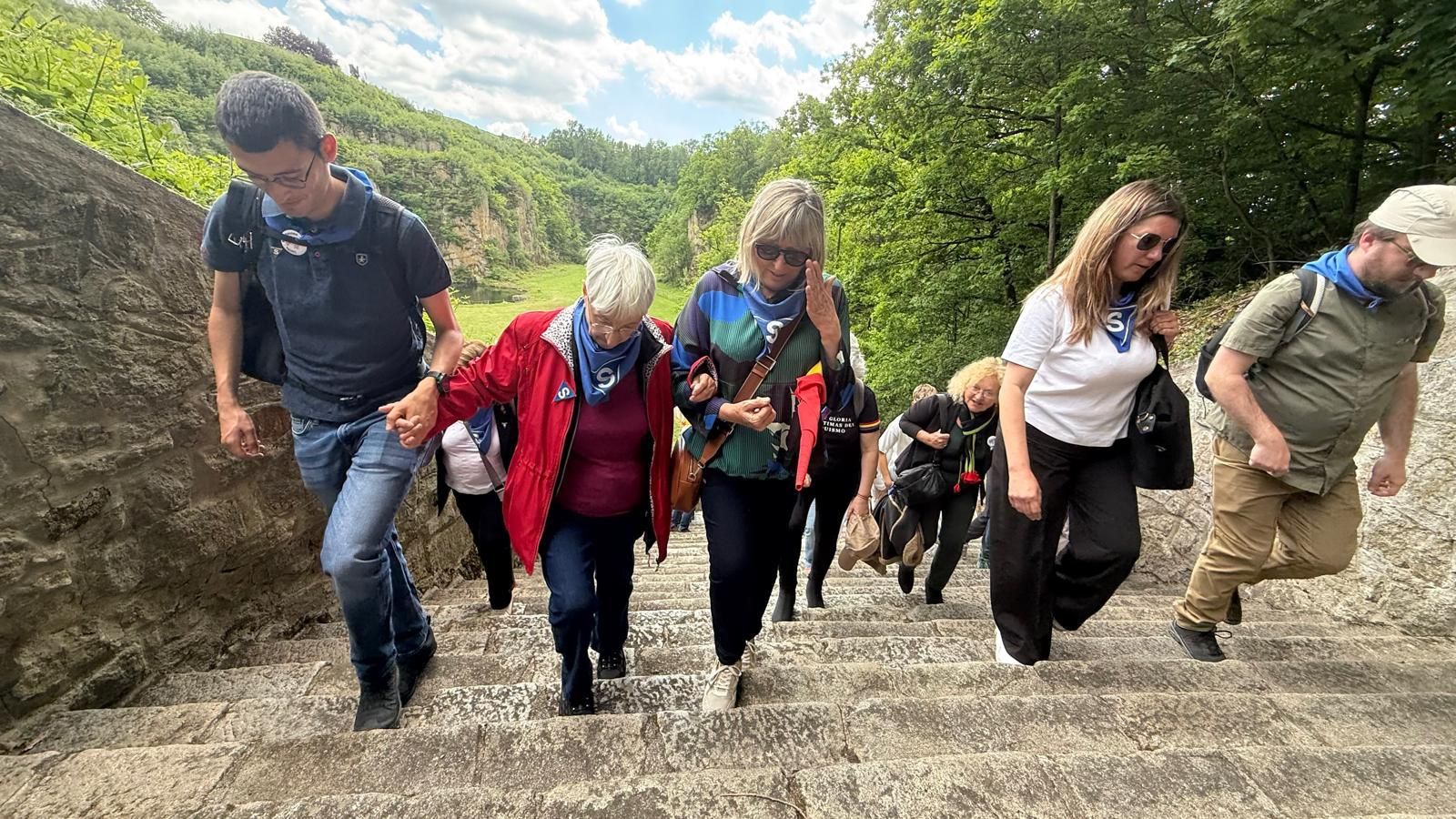 La visita de los Reyes a Mauthausen, en imágenes