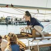 Carla Simón en el rodaje en Vigo de 'Romería', su tercer largometraje tras 'Verano 1993' y 'Alcarràs'.