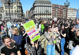 Los profesores han protagonizado numerosas protestas en los últimos meses.