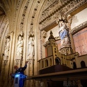 La nueva luz con la que brilla la catedral Santa María de Vitoria